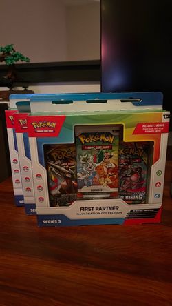 (3X) Pokémon First Partner Series 3 Illustration Collection