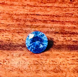 Natural Blue Cornflower Sapphire 2 Ct Round Cut Loose Gemstone