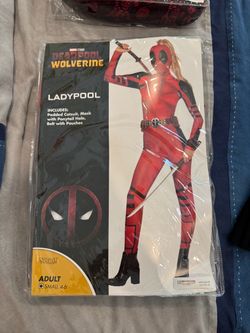 Ladypool Halloween Costume Adult Small