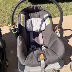 Graco Car Seat With Base +stroller 