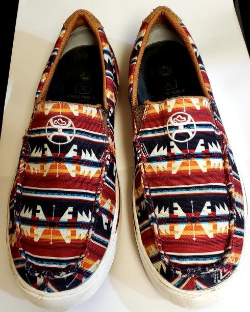 Twisted X Southwestern Slip On Lopers size Men's 11