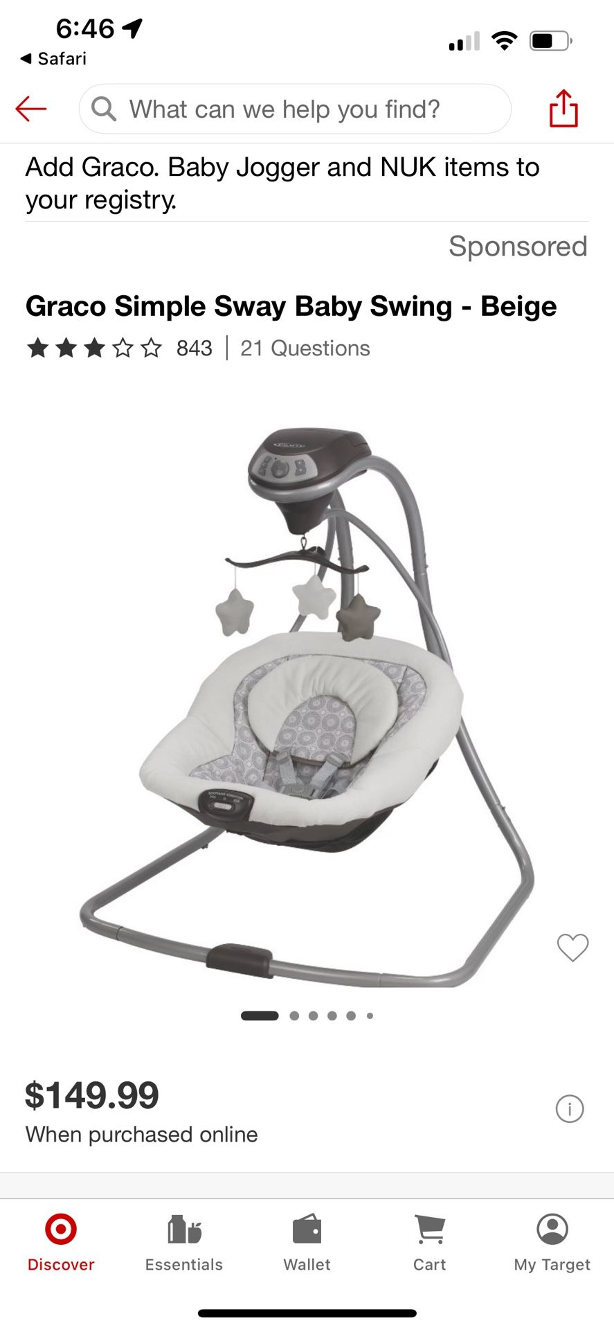Graco Baby Swing