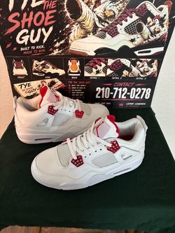 Jordan Retro 4’s “University Metallic Red”