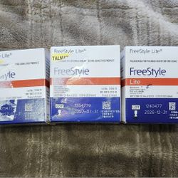 FREESTYLE LITE BLOOD GLUCOSE TEST STRIPS  