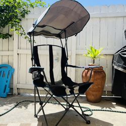 Portable chair with shade 