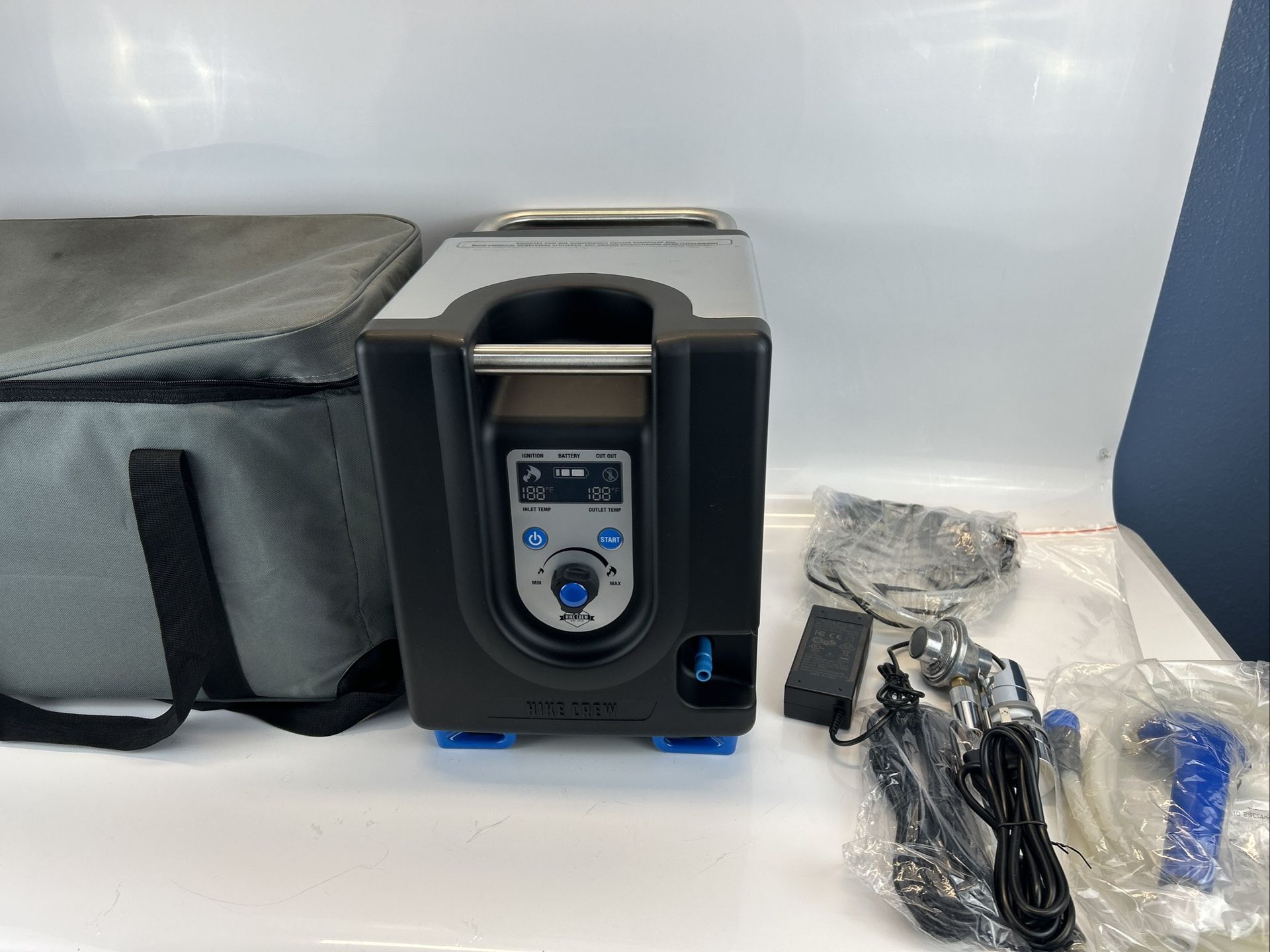 Hike Crew Propane Hot Water Shower PWH10L Portable Heater NEW 22 lbs