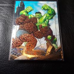 Thing Vs Hulk 1992 Marvel  Masterpiece 