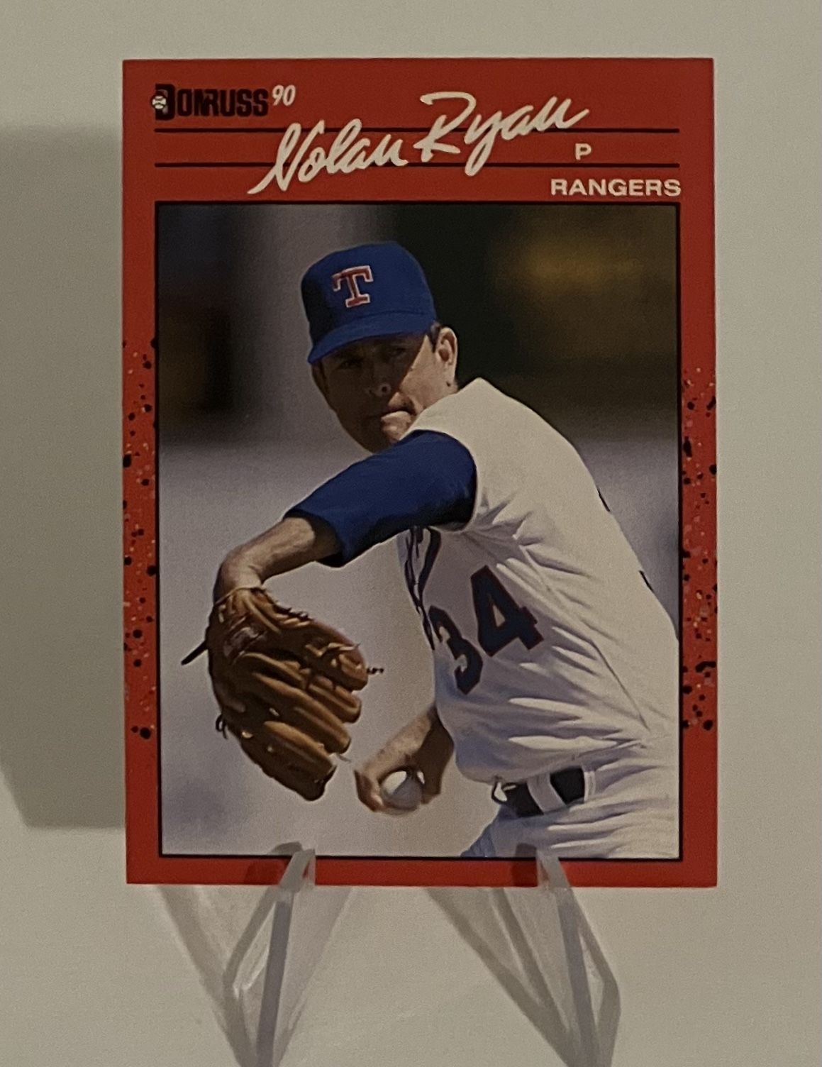 1990 Donruss NOLAN RYAN #166 Texas Rangers HOF