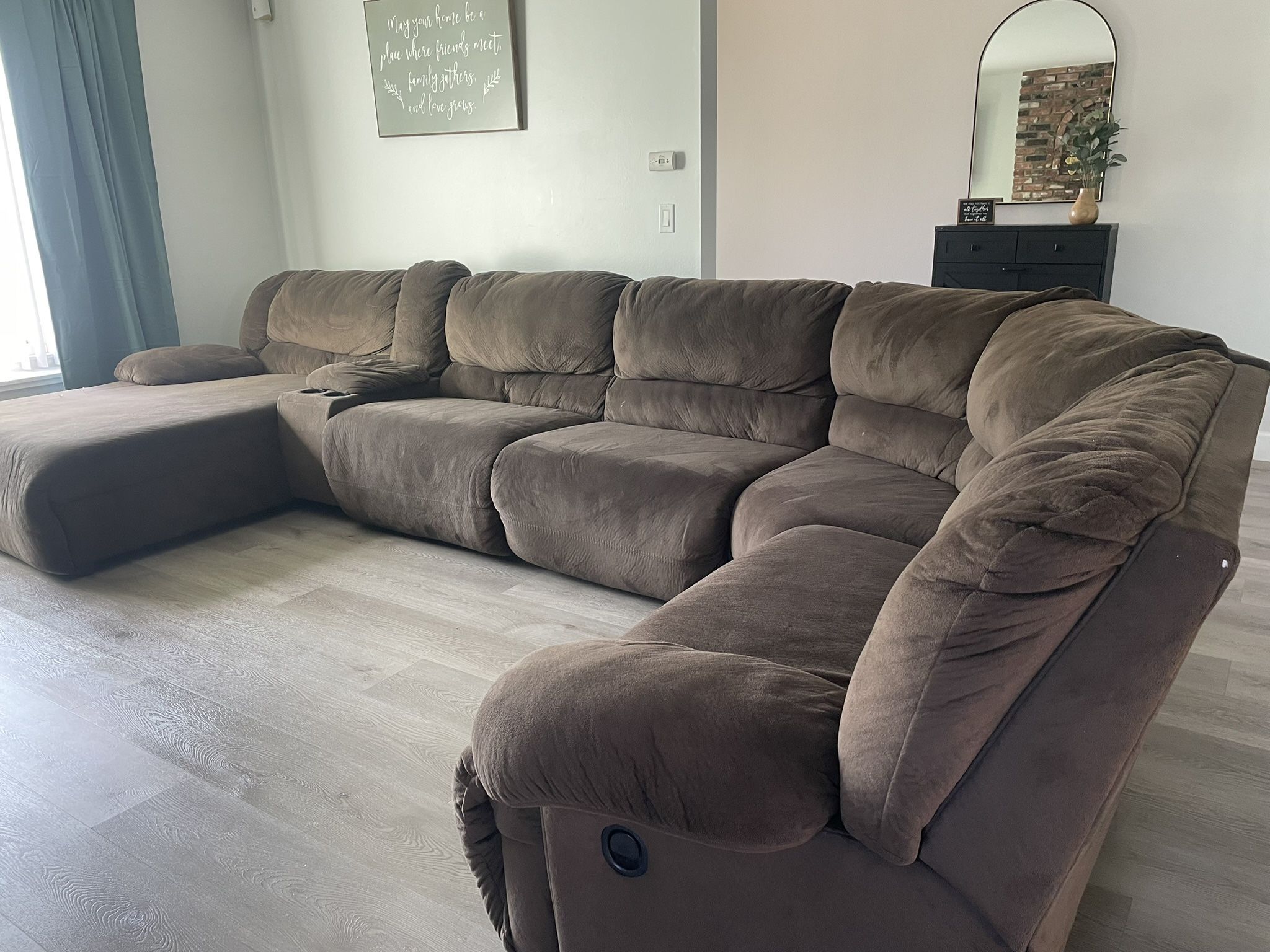 Reclining Sectional Couch