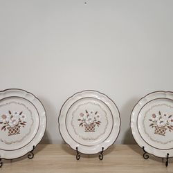 Cumberland Mayblossom by Hearthside - Hand Decorated (Set of 3)