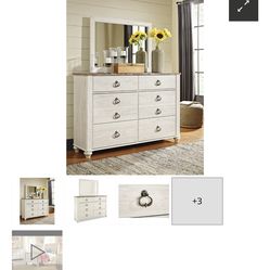 Willowton 6 Drawer Dresser Item: B267-31