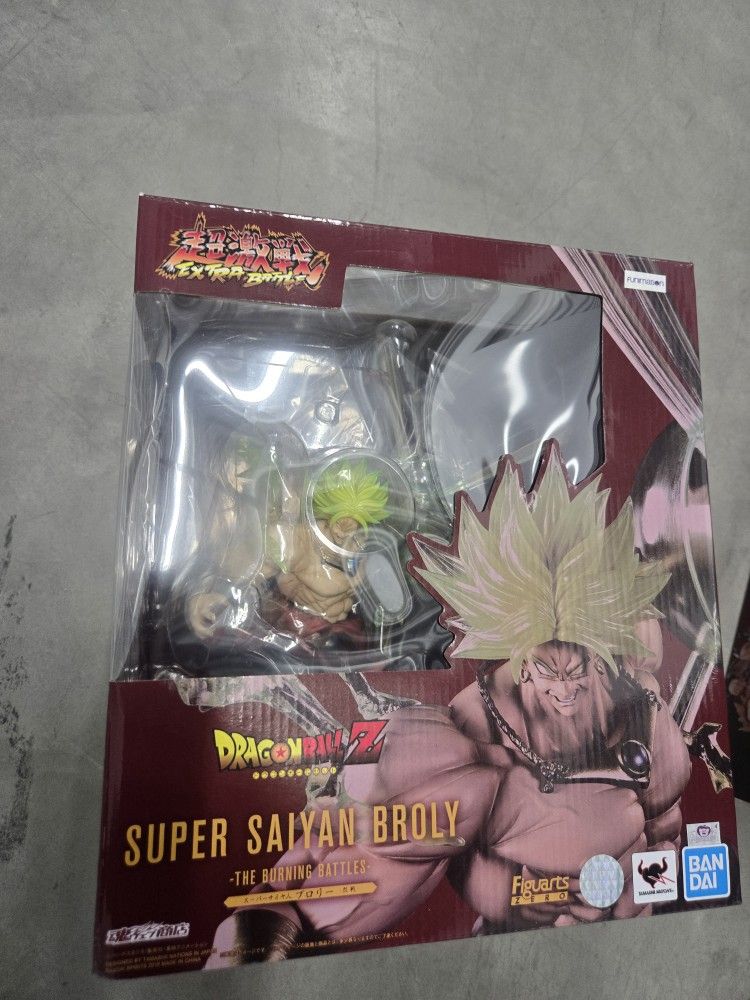 Dragon Ball Super Saiyan Broly The Burning Battles Figure (NEW)