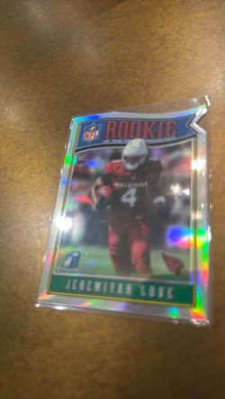 Jeremiah Love NFL Rookie Chrome Trading Card