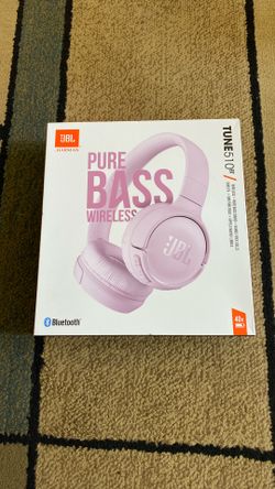 JBL Tune 510 BT Pure Bass Wireless Bluetooth Hands-Free Calls New