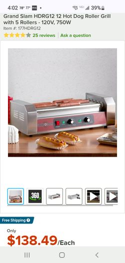 Grandslam Hotdog Roller