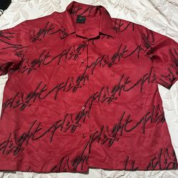 Jordan Men Button Up/ Camisa De Hombre