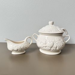 4 Piece Serving Pot & Gravy Dish