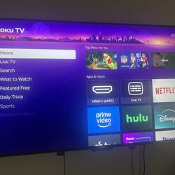 Tv, Night Stand, Mirror 