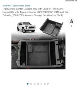 4Runner Center Console Storage Tray