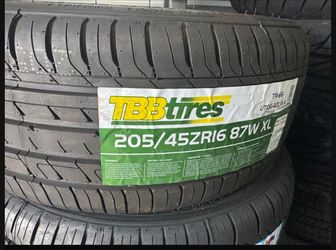 205/45/16 New Tires/ Mobile Install
