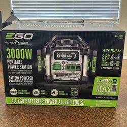 EGO PORTABLE POWER STATION KIT