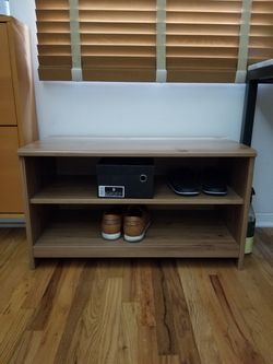Wooden shelf