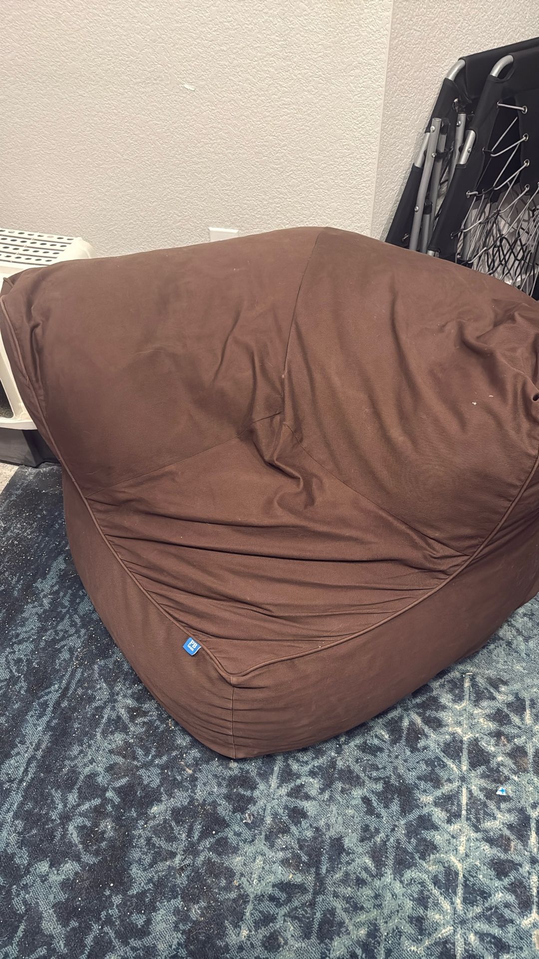 Brown Bean Bag Couches 