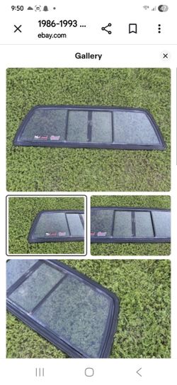 MAZDA B SERIES PICK UP REAR WINDOW
