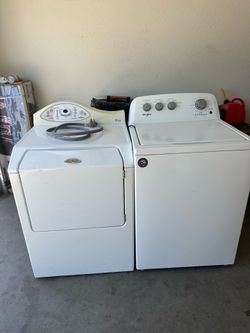 Washer and dryer