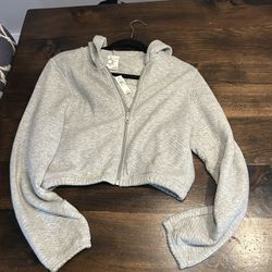 Aerie Size Small Crop Sweatshirt 