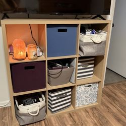 13” 9 Cube Organizer Natural- Brightroom