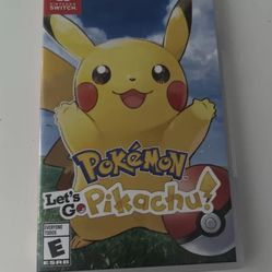 Nintendo Switch Pokemon Lets Go Pikachu 