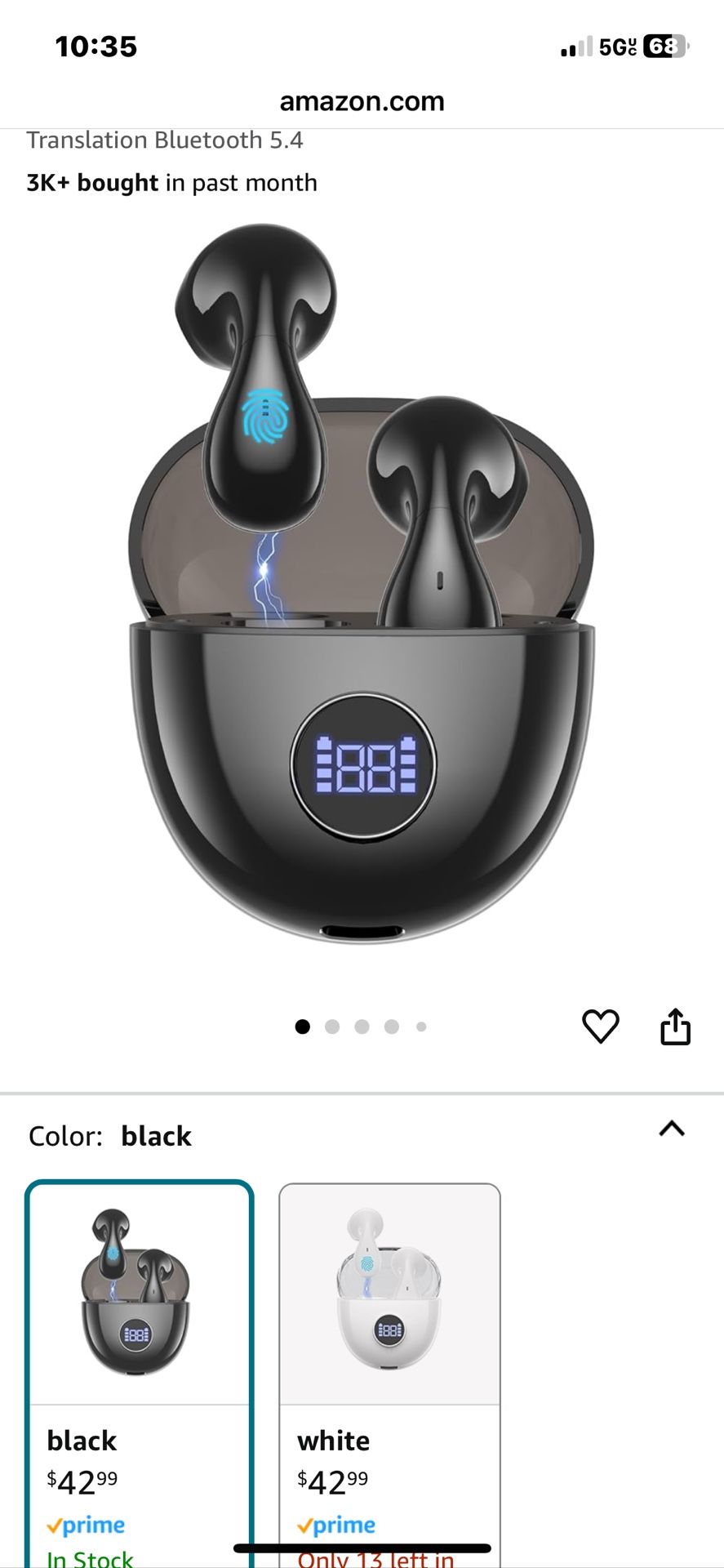 Language Translation Earbuds