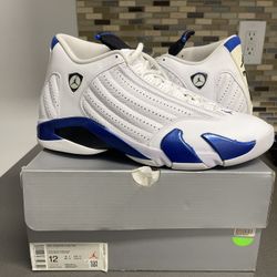 Jordan 14 Retro, White Hyper Royal