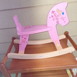 Labeled Rocking Horse