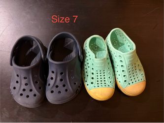 Crocs Native Toddler Sandles size 7