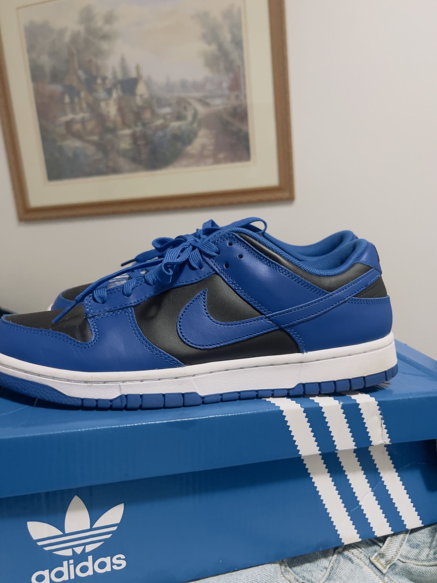 nike dunk low retro hyper cobalt size 11
