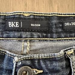 MENS BKE JEANS 36x30