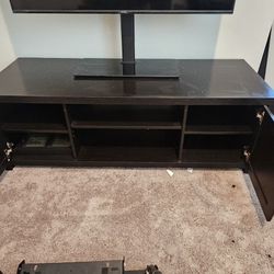 TV Stand With Matching Bookcase