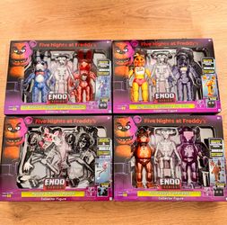 Five nights at Freddy fnaf endo series 2 set of 4