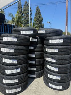 265/65/17 Michelin #4 new tires installed and balanced 50,000 miles warranty