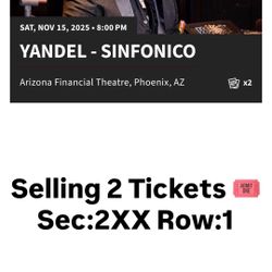 Yandel Sinfonico PHX 2 Tickets