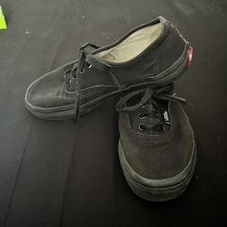 Kids Size 2 Black Vans