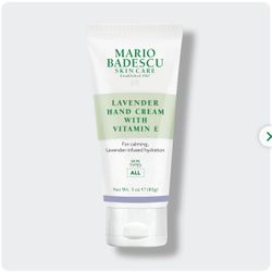 Mario Badescu Lavender Hand Cream with Vitamin E (tube)