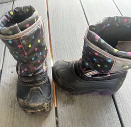 Polka Dot Kids Winter Boots