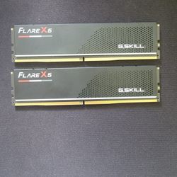 G.SKILL Flare X5 Series DDR5 RAM (AMD Expo) 64GB (2x32GB) 6000MT/s CL30-40-40...
