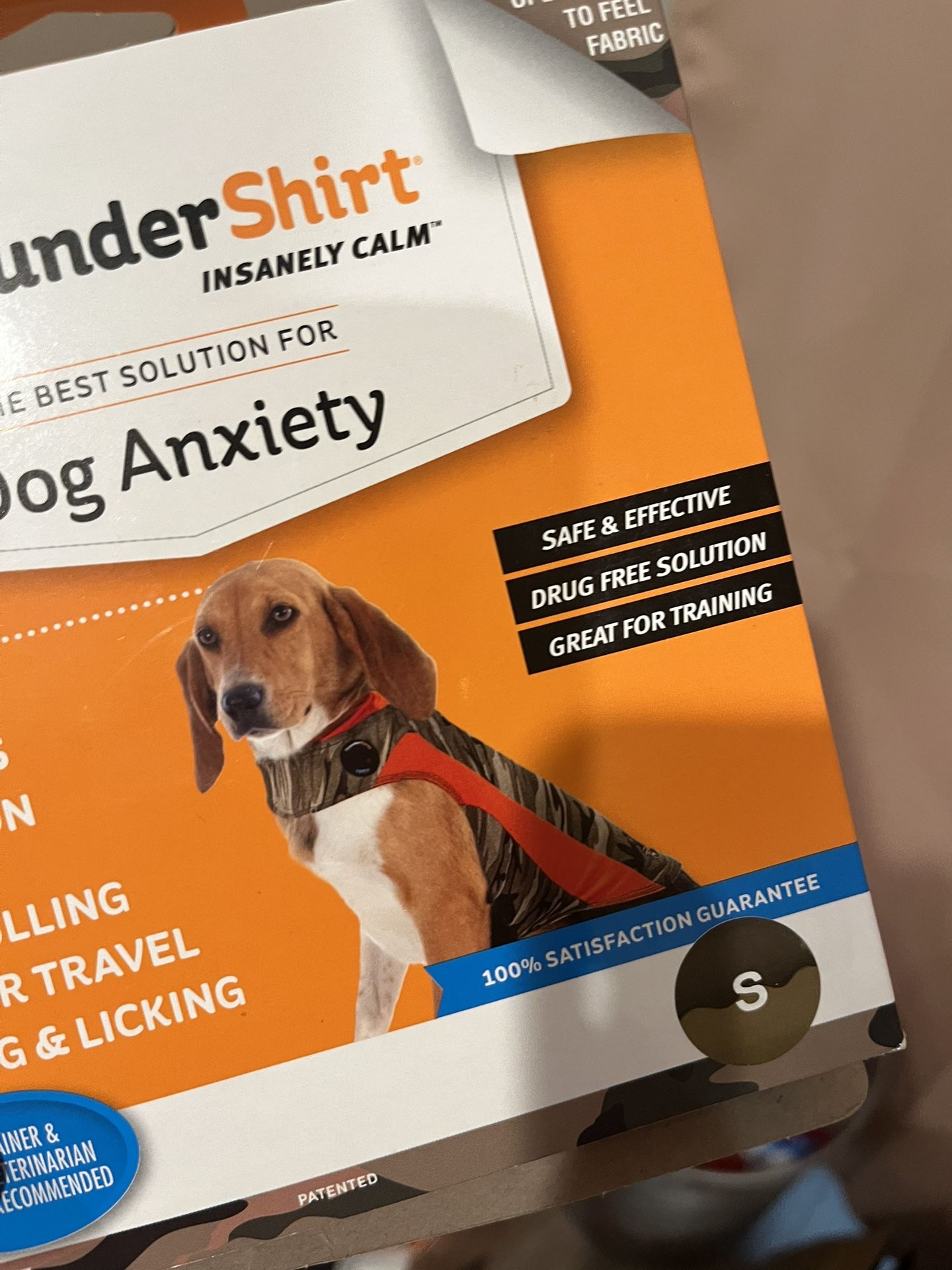 (new) Thundershirt For Dogs Size Small