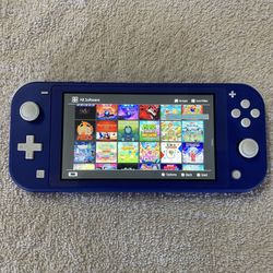 NINTENDO SWITCH LITE LOADED with Over 100 SWITCH GAMES