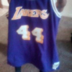 Los Angeles Lakers NBA Jersey Number 44 Jerry West