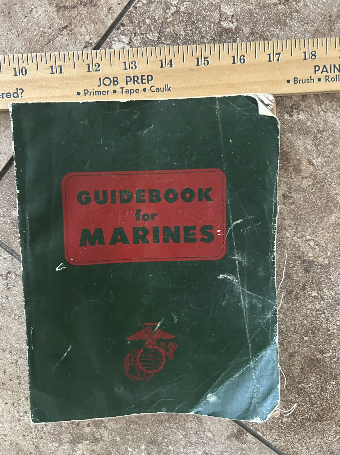 1967 Guidebook For Marines First Printing